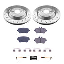 PowerStop OE Stock Replacement Low-Dust Ceramic Brake Pad and Rotor Kit