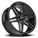 24x9.5 Vision 476 Wedge Gloss Black Wheel 6x135 ET30 CB87.1