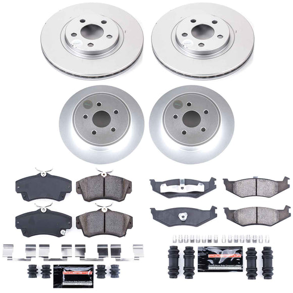 Z23 Daily Driver Premium Carbon-Fiber Ceramic Brake Pad and Fully Coated Rotor K