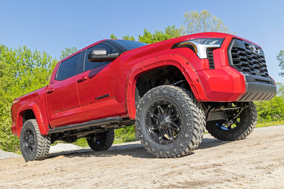 Oval Nerf Steps - Crew Cab - Black - Toyota Tundra 2WD/4WD (22-23)