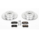 PowerStop Z23 Daily Driver Carbon-Fiber Ceramic Brake Pad and Drilled & Slotted