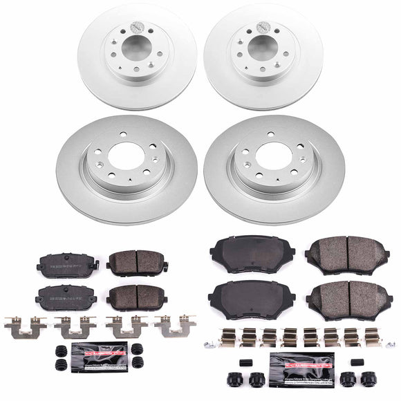Z23 Daily Driver Premium Carbon-Fiber Ceramic Brake Pad and Fully Coated Rotor K