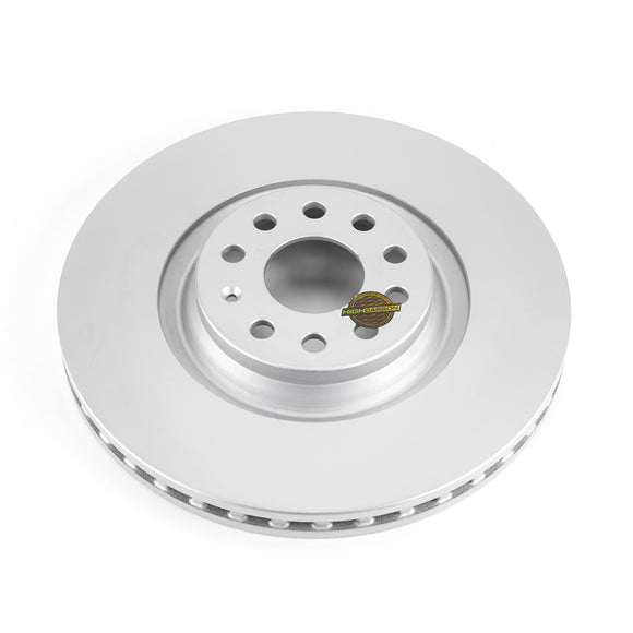 PowerStop Evolution Genuine Geomet Coated Rotors Front For Volkswagen CC