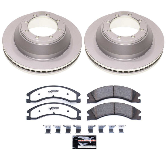 Z36 Truck & Tow Premium Carbon-Fiber Ceramic Brake Pad and Fully Coated Rotor Ki