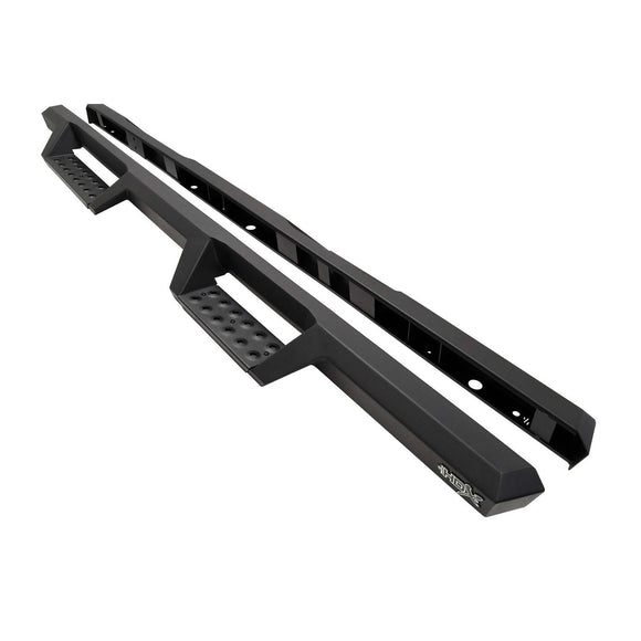Westin HDX Drop Nerf Step Bars Powder Coated Textured Black Steel 56-12785