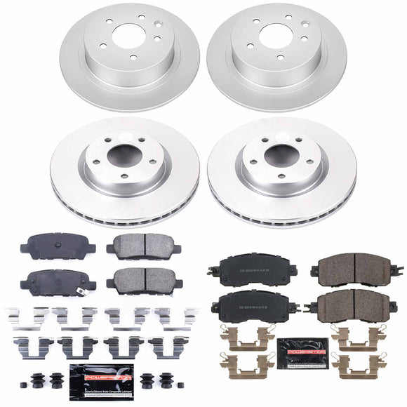 Z23 Daily Driver Premium Carbon-Fiber Ceramic Brake Pad and Fully Coated Rotor K