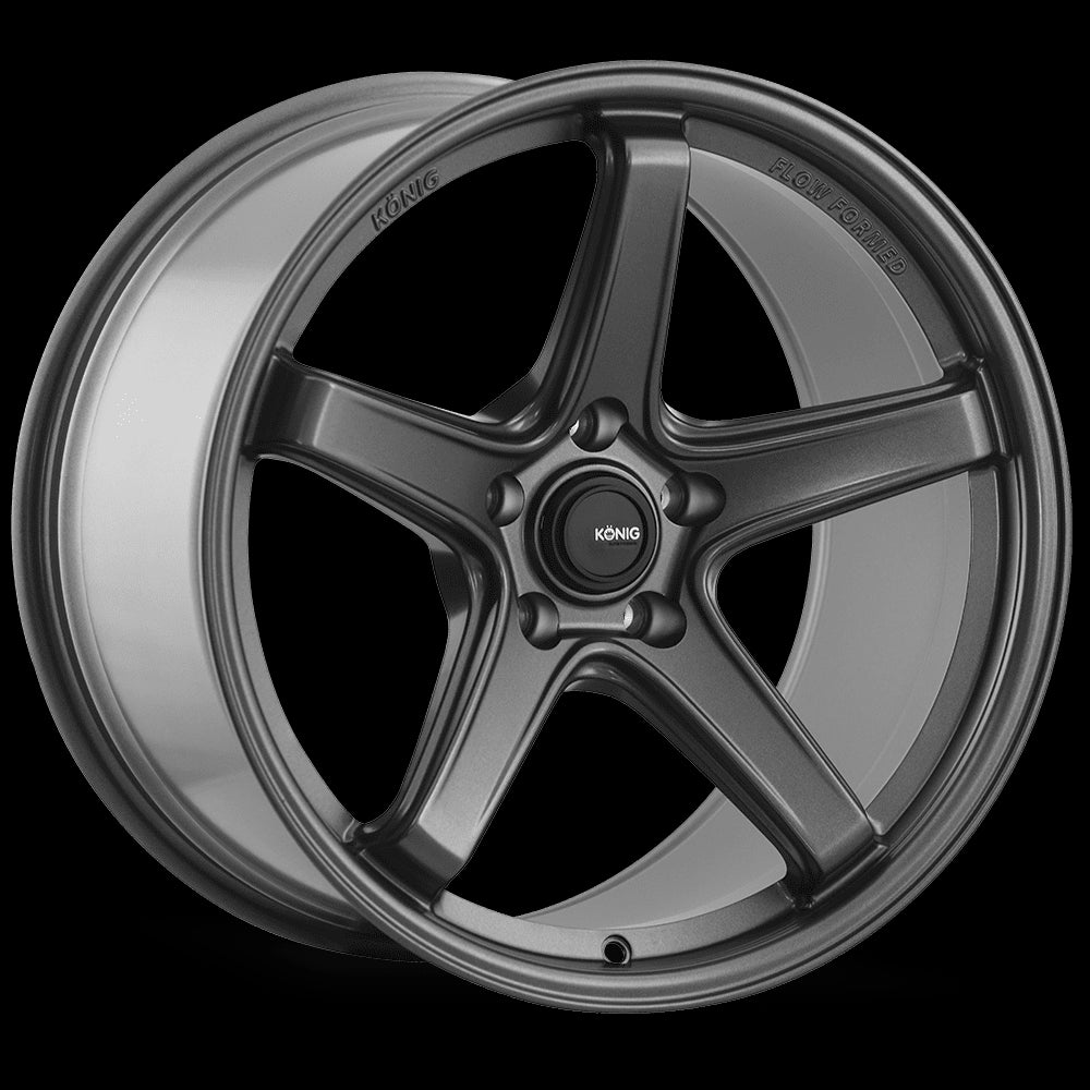 17x9 Konig Neoform Matte Grey 5x114.3 5x4.5 ET25 Wheel Rim