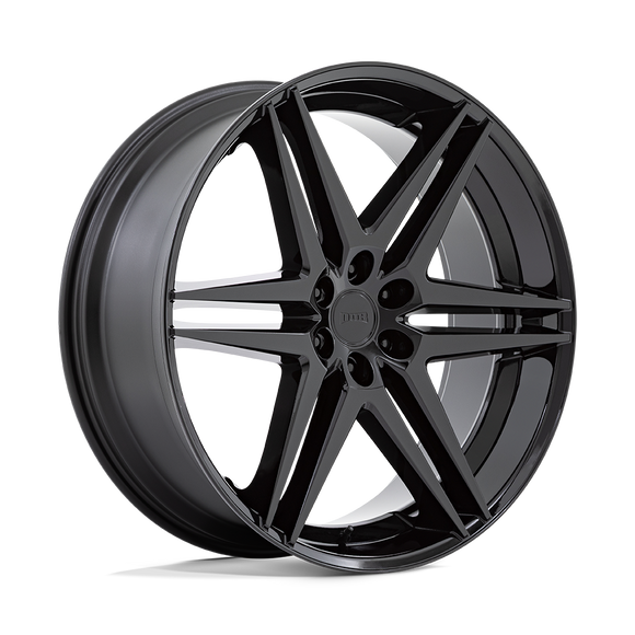 26X10 DUB 1PC S268 Dirty Dog All Glossy Black 6X139.7 6X5.5 ET25 Wheel Rim