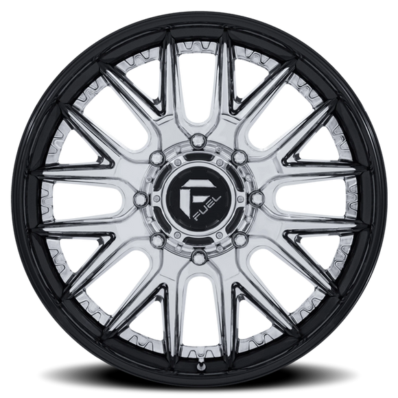 22x8.25 Fuel Off-Road Catalyst Dually Chrome Wheel 8x200 ET105 CB142