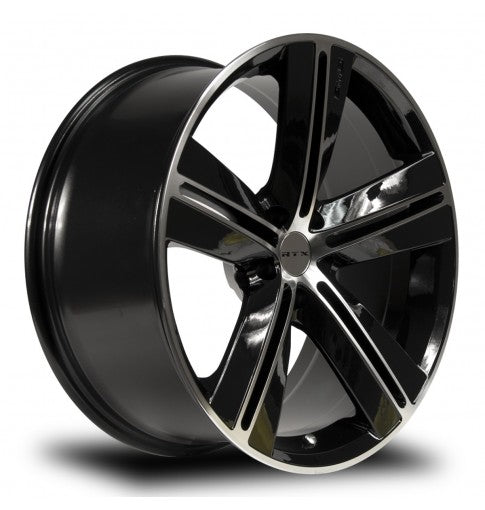 18x7.5 RTX SMS Black Machined 5x114.3 ET40 wheel/rim