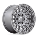 17x8.5 Fuel Off-Road D833 Cycle Platinum 5x120 ET34 CB65.07 Wheel Rim