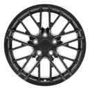 18" Replica Wheel CV08B Fits Chevrolet Corvette - C6 ZR1 Rim 18x8.5 Satin Wheel