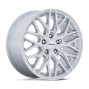 17x8 Petrol PE004 P3E Machined Brushed Gloss Silver 5x112 ET40 CB66.56 Wheel Rim