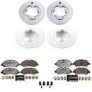 Z36 Truck & Tow Premium Carbon-Fiber Ceramic Brake Pad and Fully Coated Rotor Ki