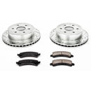 PowerStop Z23 Daily Driver Carbon-Fiber Ceramic Brake Pad and Drilled & Slotted