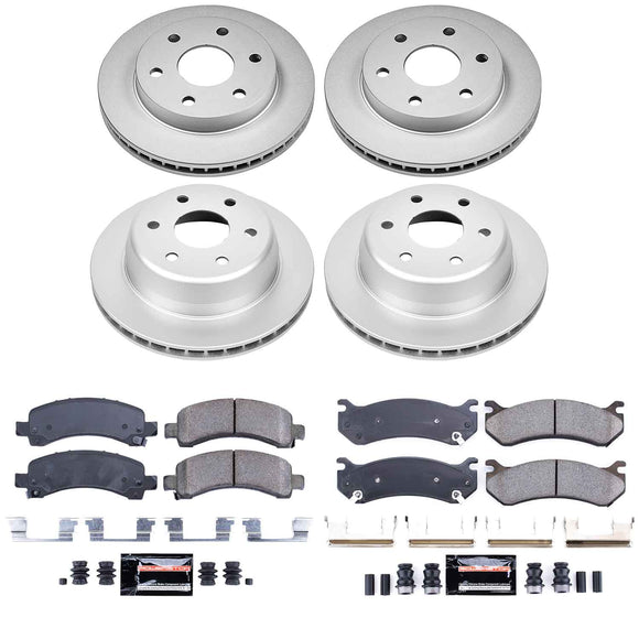 Z23 Daily Driver Premium Carbon-Fiber Ceramic Brake Pad and Fully Coated Rotor K