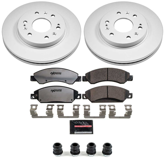 Z36 Truck & Tow Premium Carbon-Fiber Ceramic Brake Pad and Fully Coated Rotor Ki