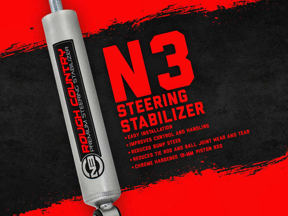N3 Steering Stabilizer - 0-5 Inch Lift - Ford F-150 4WD (1997-2003)