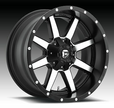 20X9 Fuel D537 Maverick Matte Black Machined 8X180 ET20 wheel/rim