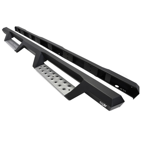 Westin HDX Stainless Drop Nerf Step Bars Textured Black 56-142252
