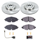 PowerStop Track Day Spec High-Performance Brake Pad and Rotor Kit