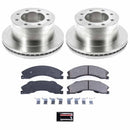 PowerStop OE Stock Replacement Low-Dust Ceramic Brake Pad and Rotor Kit