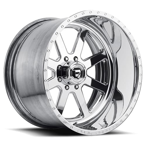 24x8.25 Fuel Off-Road DE09 FF09D Polished 10x225 ET-200 CB170.1 Wheel Rim