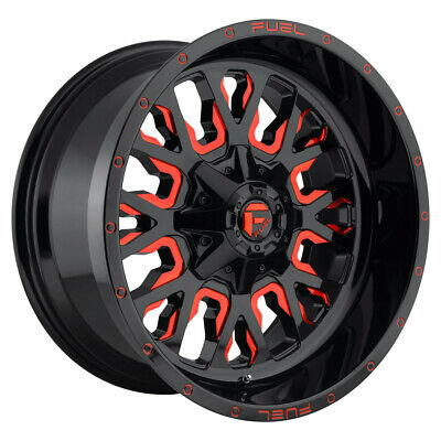 22X12 Fuel D612 Stroke Gloss Black-RTTC 6X135/6X139.7 ET-44 wheel/rim