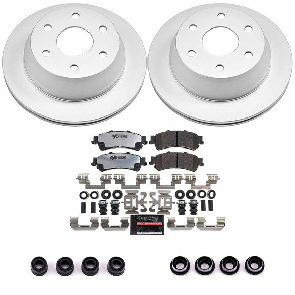 Z36 Truck & Tow Premium Carbon-Fiber Ceramic Brake Pad and Fully Coated Rotor Ki