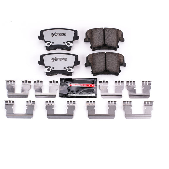 PowerStop Z26 Street Performance Carbon-Fiber Ceramic Brake Pads With Hardware