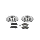 PowerStop Z23 Daily Driver Carbon-Fiber Ceramic Brake Pad and Drilled & Slotted