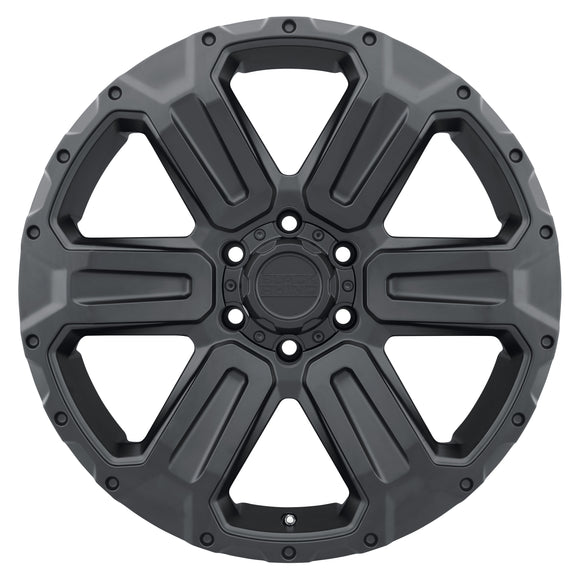 18x9 Black Rhino Wanaka Matte Black 6x120 ET12.00 CB67.10 Wheel/Rim