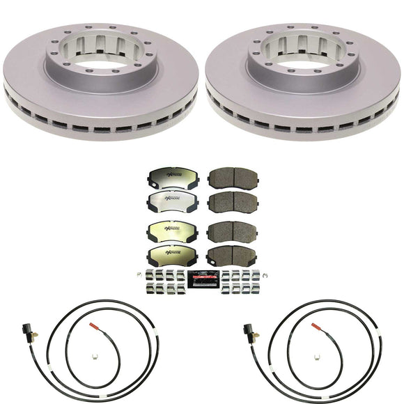 Z36 Truck & Tow Premium Carbon-Fiber Ceramic Brake Pad and Fully Coated Rotor Ki