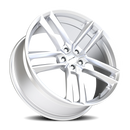 22x9 Vision 475 Clutch Hyper Silver Wheel 5x114.3 ET38 CB73.1