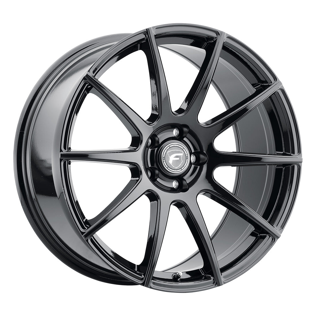 20x9.5 Forgestar CF10 Gloss Black 5x114.3 5x4.5 ET29 Wheel Rim