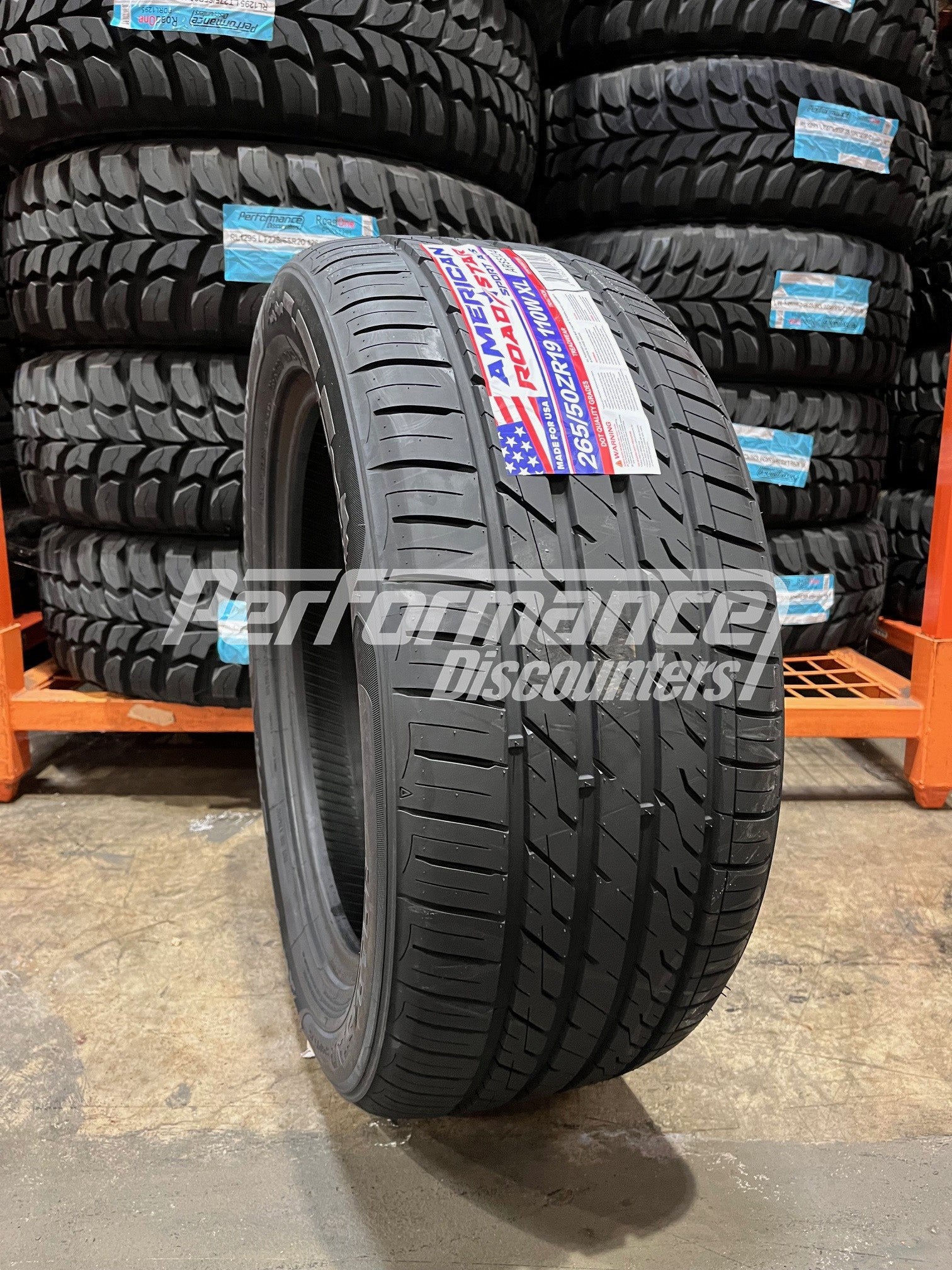 American Roadstar Sport A/S Tire(s) 265/50R19 110W XL BSW