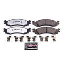 PowerStop Z36 Truck And Tow Carbon-Fiber Ceramic Brake Pads With Hardware