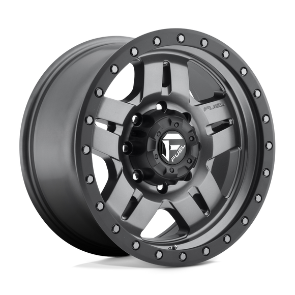 15X10 Fuel D558 Anza MT-GNMTL-BBR 5X114.3 ET-43 wheel/rim