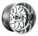 22x10 Fuel Off-Road D609 Triton Chrome Plated 8x170 ET-18 CB125.1 Wheel Rim