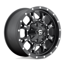 17x9 Fuel Off-Road D517 Krank Matte Black Milled 6x135 ET20 CB106.1 Wheel Rim