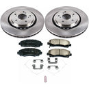PowerStop OE Stock Replacement Low-Dust Ceramic Brake Pad and Rotor Kit