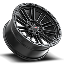 20x9.5 Vortek VRT-604 Zeus Satin Black 6x135 ET0 CB106.1 Wheel Rim