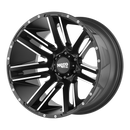 18X9 Moto Metal MO978 RAZOR Satin Black Machined 6X139.7 ET18 wheel/rim-3