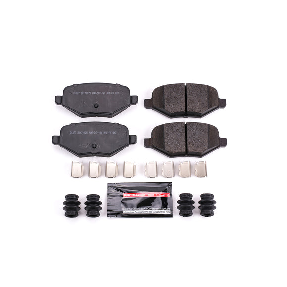 PowerStop Z23 Evolution Sport Carbon-Fiber Brake Pads With Hardware