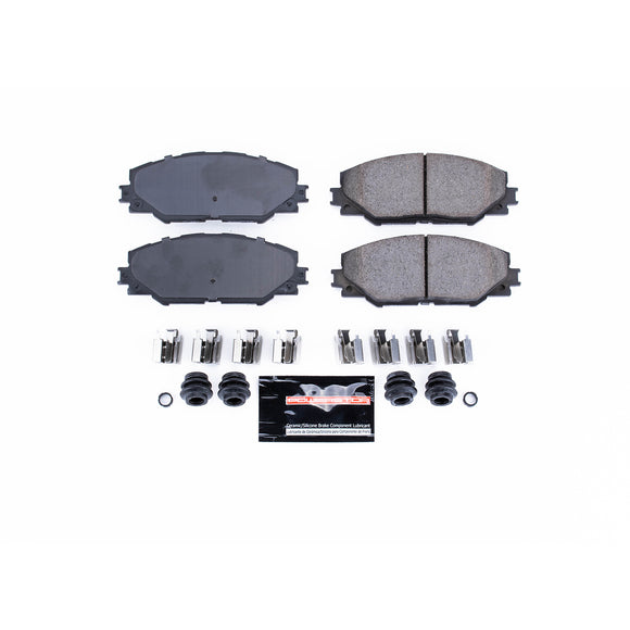 PowerStop Z23 Evolution Sport Carbon-Fiber Brake Pads With Hardware