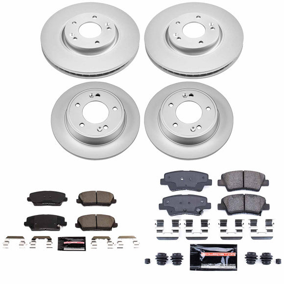 Z23 Daily Driver Premium Carbon-Fiber Ceramic Brake Pad and Fully Coated Rotor K