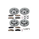 PowerStop OE Stock Replacement Low-Dust Ceramic Brake Pad and Rotor Kit