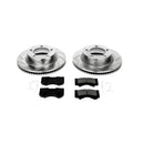 PowerStop Z23 Daily Driver Carbon-Fiber Ceramic Brake Pad and Drilled & Slotted
