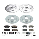 PowerStop Z23 Daily Driver Carbon-Fiber Ceramic Brake Pad and Drilled & Slotted