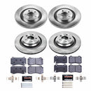 PowerStop Track Day High-Performance Brake Pad and Rotor Kit